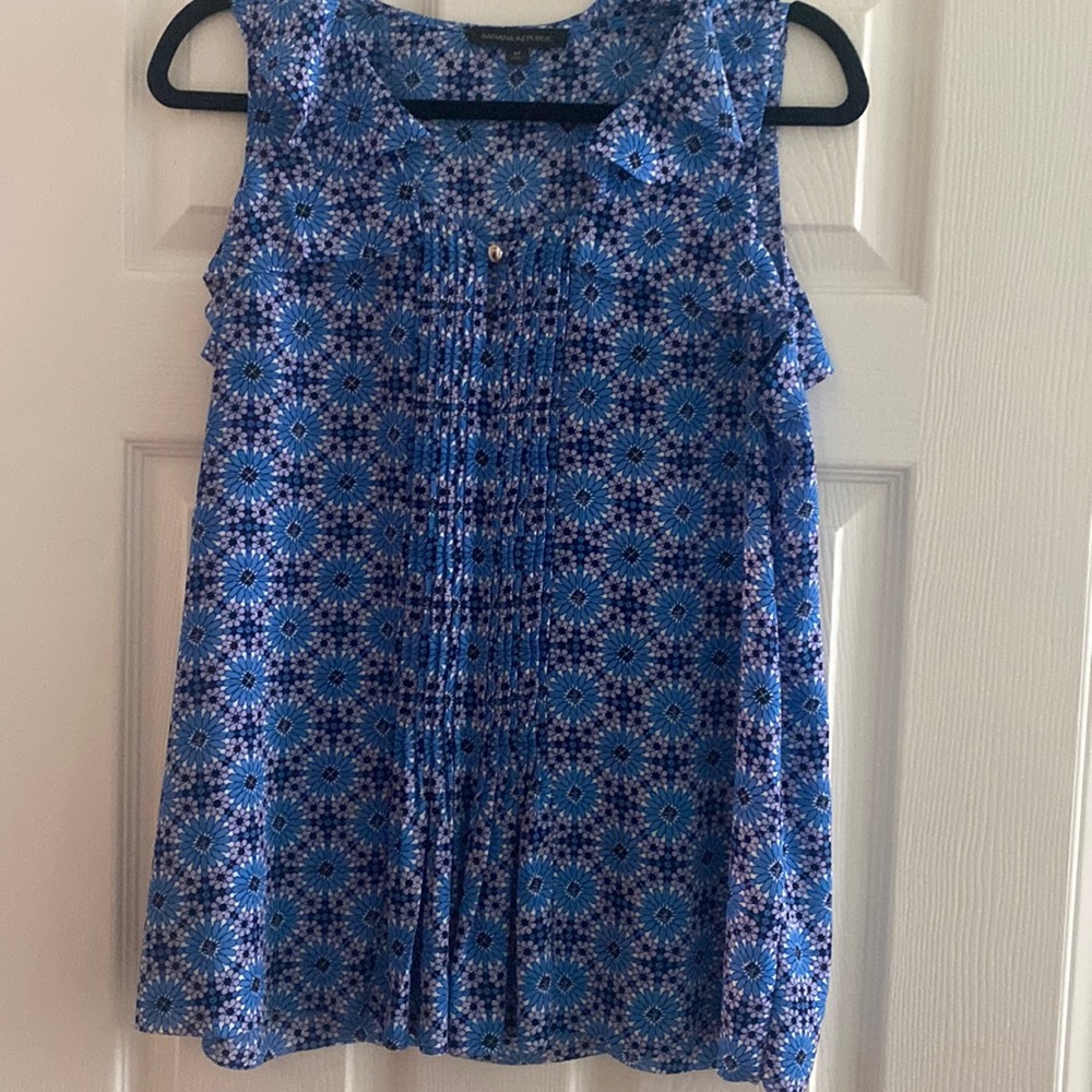 Blue print Top from Banana Republic